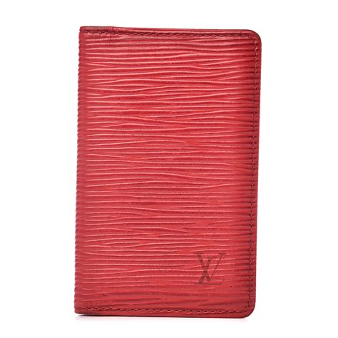 louis vuitton business card holder epi|louis vuitton coin card holder.